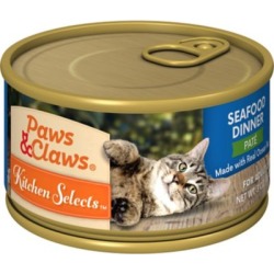 Paws & Claws Kitchen Selects Gourmet Seafood Dinner; 3 oz. Can