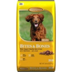 Retriever Bites & Bones Dog Food; 20 lb. Bag
