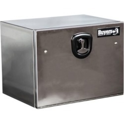 Buyers Products 18 in. x 18 in. x 24 Stainless Steel Truck Box with Stainless Steel Door; Highly Polished