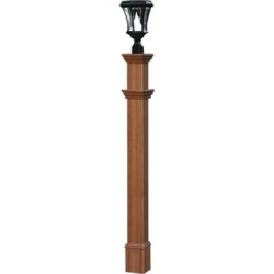 New England Arbors Charleston Lamp Post