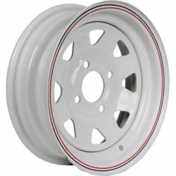 Martin Wheel 4-Hole Steel Custom Spoke Trailer Wheel, 12x4, 4 hole