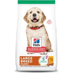 Hill's Science Diet Puppy Large Breed Chicken Meal & Oats Recipe Dry Dog Food, 30 lb. Bag