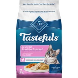 Blue Sensitive Stomach Chicken & Brown Rice Recipe For Adult Cats, 7 lb.