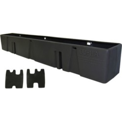 Du-Ha Gun Rack/Organizer for 07-18 Chevrolet/GMC Silverado/Sierra Regular Cab; Black; 10058