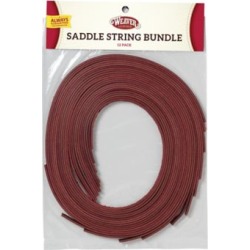 Weaver Leather Latigo Saddle String Bundle, 1/2 in. x 36 in., Burgundy