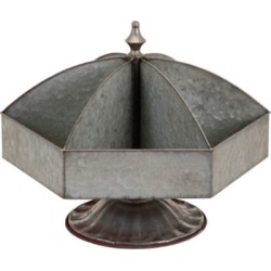 Galvanized Spinning Caddy