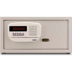 Mesa Safe Hotel Safe, 1.2 cu. ft., White