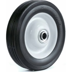 Martin Wheel 6X1.50 Light-Duty Steel Wheel, 1/2 in. BB, 1-3/4 in. Centered Hub, Rib Tread