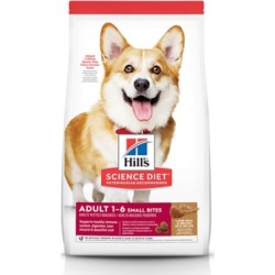 Hill's Science Diet Adult Small Bites Lamb Meal & Brown Rice Recipe Dry Dog Food, 4.5 lb. Bag