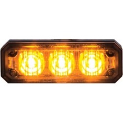 Buyers Products 2.5 in. LED Amber Multi Mount Mini Strobe Light