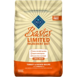 Blue Buffalo Basics Large Breed Adult Turkey & Potato Recipe Dry Dog Food, 24 lb.