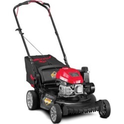 Troy-Bilt SpaceSavr TB170 XP 149CC, 21-in Push Mower with Rear Bag, Mulch and Side Discharge, 11A-U2V2766