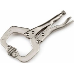 TEKTON 6 in. Swivel Pad Locking C-Clamp