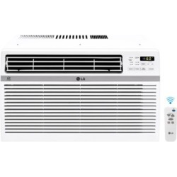 LG Energy Star 12;000 BTU 115V Window-Mounted Air Conditioner with Wi-Fi Control