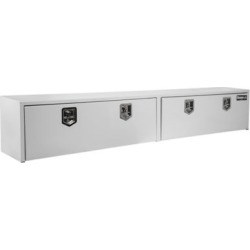 Buyers Products 16 in. x 13 in. x 96 in. White Steel Topsider Truck Box