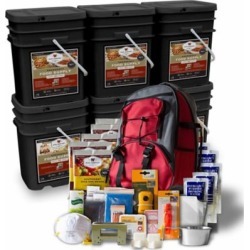 Wise Company 3 Month Emergency Food Supply Package with Bonus 5 Day Survival Backpack; 720 Servings