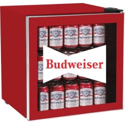 Budweiser 1.8 cu. ft. Compact Refrigerator with Glass Door, CURMIS168BUD, CURMIS168BUD