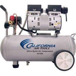 California Air Tools 5510 Ultra Quiet & Oil-Free 1.0 HP; 5.5 gal. Steel Tank Air Compressor