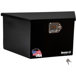 Buyers Products 14 in. Black Steel Trailer Tongue Truck Box