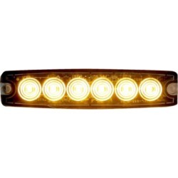 Buyers Products 5.14 in. Amber Surface Mount Ultra-Thin LED Strobe Light