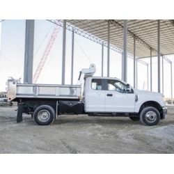 Buyers Products 18 in. x 18 in. x 60 in. XD Black Steel Underbody Truck Box
