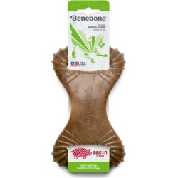 Benebone Bacon-Flavored Dental Chew Dog Toy, Medium Size, 860244
