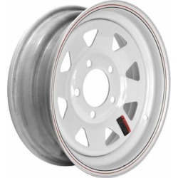 Martin Wheel 5-Hole Steel Custom Spoke Trailer Wheel, 13x5, 5 hole