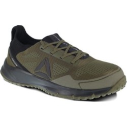 Reebok Men's All Terrain Work Slip-Resistant Steel Toe Trail Running Oxford Shoes, EH Rated, Sage Green