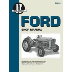I&T Shop Manuals Ford Shop Manual, FO20, 144 Pages