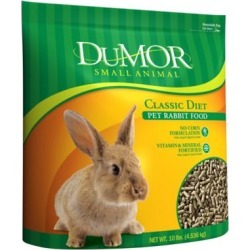 DuMOR Classic Diet Pet Rabbit Food; 10 lb. Bag