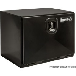 Buyers Products 18 in. x 18 in. x 48 in. XD Black Steel Underbody Truck Box