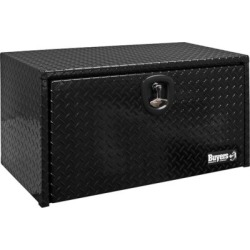 Buyers Products 24 in. x 24 in. x 30 in. Black Diamond Tread Aluminum Underbody Truck Box
