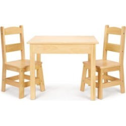 Melissa & Doug Wooden Table & Chairs Set
