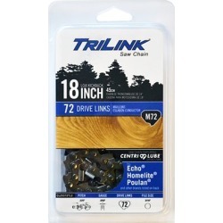 TriLink Saw Chain 18 in. Semi Chisel Saw Chain; .325 in. Pitch; .050 in. Gauge; 72 DL