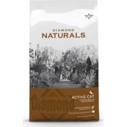 Diamond Naturals Active Cat Chicken Meal & Rice Formula, 18 lb. Bag