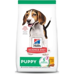 Hill's Science Diet Puppy Chicken Meal & Barley Recipe Dry Dog Food, 4.5 lb. Bag