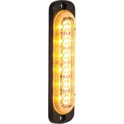 Buyers Products 4.375 in. Amber Thin Mount Vertical Strobe Light