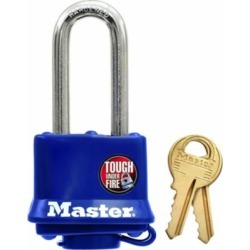 Master Lock Covered Laminated Steel Pin Tumbler Padlock; 312DLH