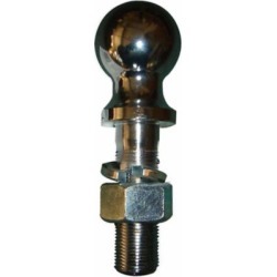 Tractor Supply Hitch Ball, 2 in. x 1 in. x 3-1/4 in., Chrome