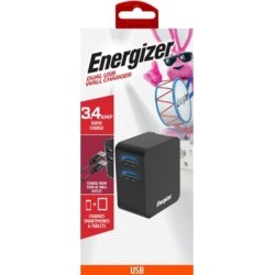 Energizer 3.4Amp Dual USB Wall Charger