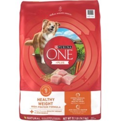 Purina ONE SmartBlend Natural Healthy Weight Formula Adult Dry Dog Food; 31.1 lb. Bag