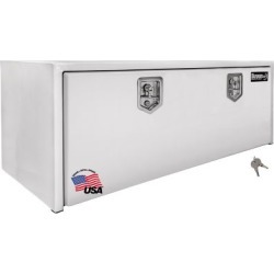 Buyers Products 24 in. x 24 in. x 48 in. White Steel Underbody Truck Box
