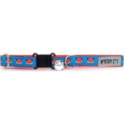 Worthy Dog Adjustable Foxy Cat Collar found on Bargain Bro Philippines from Tractor Supply for $13.99