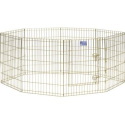 MidWest Homes for Pets MidWest Gold Exercise Pen, 30 in. H