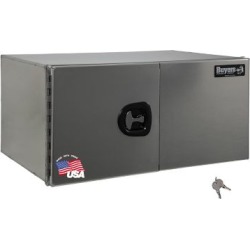 Buyers Products 18 in. x 18 in. x 36 in. Smooth Aluminum Underbody Truck Box with Barn Door