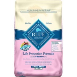 Blue Buffalo Life Protection Formula Chicken & Oatmeal Recipe For Small Breed Puppies; 15 lb.