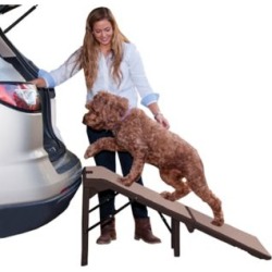 Pet Gear Inc. Freestanding Extra Wide SupertraX Pet Ramp,PG9956XLCR