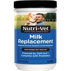 Nutri-Vet Milk Replacement Powder for Puppies, 12 oz.