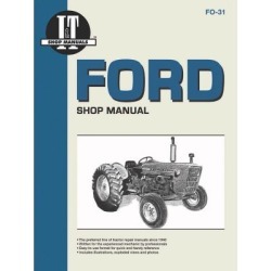 I&T Shop Manuals Ford Shop Manual, FO31, 152 Pages