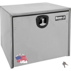 Buyers Products 18 in. x 18 in. x 18 Stainless Steel Truck Box with Polished Stainless Steel Door